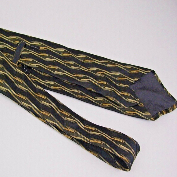 Piattelli Platinum Dress Suit Neck Tie 100% Silk - Picture 5 of 5